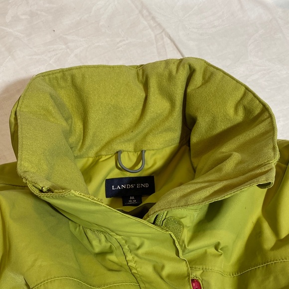 Lands' End Women's Lime Green Winter Activity Insulated Jacket-Women’s M (10-12) - Picture 15 of 16